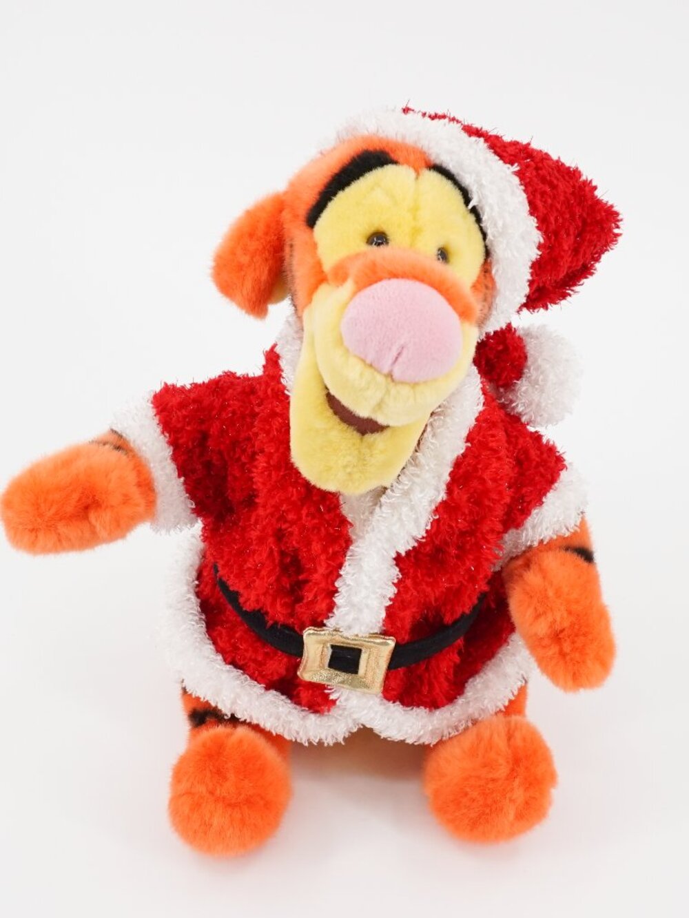 Disney Tigger Plush Santa Outfit 1999 Winnie the Pooh Franchise 15"